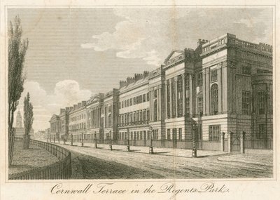 Cornwall Teras, Regents Park, Londra by English School