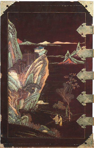 Coromandel dolaplar, daha sonra stantlarla birlikte by English School