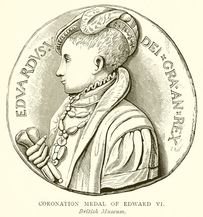 Edward VI Coronation Madalyası by English School