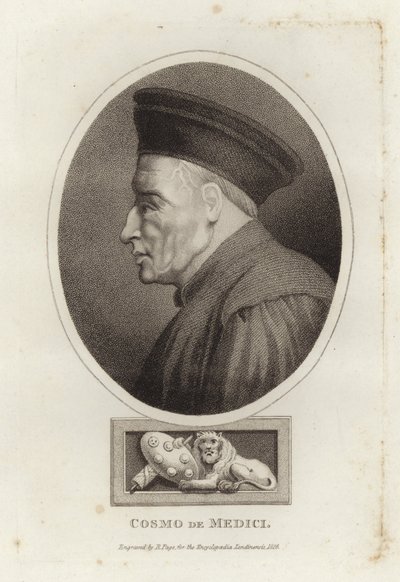 Cosimo de Medici by English School