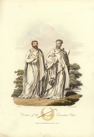 Druid düzeninin kostümü by English School