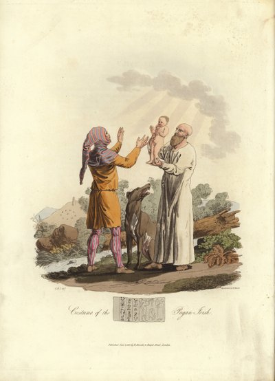 Pagan İrlandalı Kostümü by English School