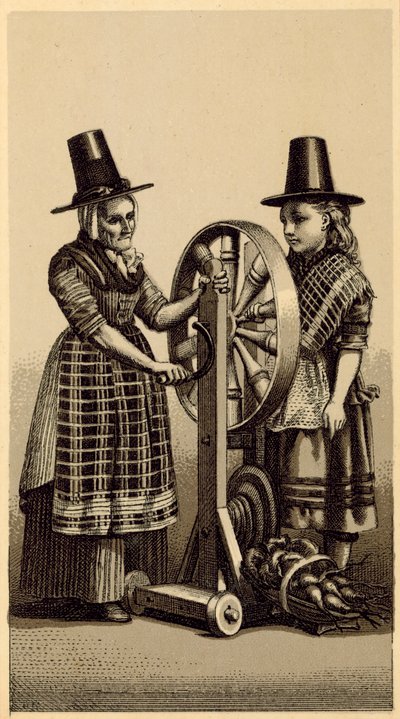 Galler Kostümleri: Dönen Genny (lito) by English School