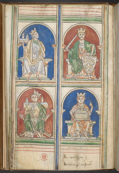 Cotton Claudius D VI f.9v İngiltere