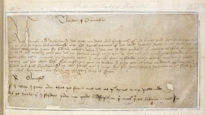 Cotton Vespasian MS F III f.19 Richard