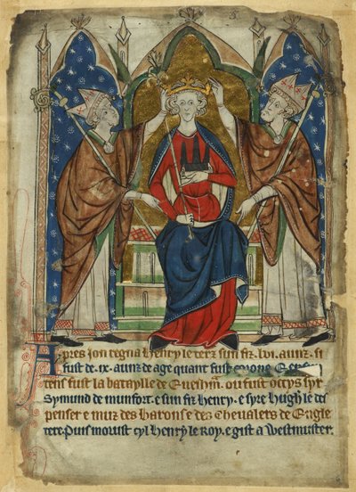 Cotton Vitellius A. XIII, f.6, Henry III