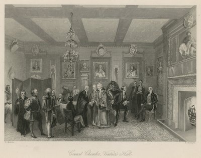 Konsey Odası, Şarapçılar Salonu by English School