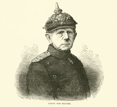 Kont Von Moltke, Temmuz 1870 by English School