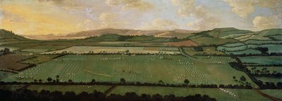 Country Round Dixton Malikanesi, c.1725 by English School