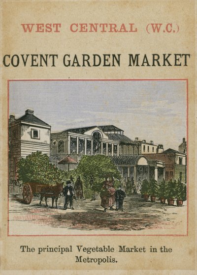 Covent Garden Pazarı by English School