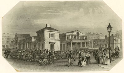 Covent Garden Pazarı, Londra by English School