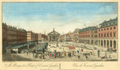 Covent Garden Pazarı, Londra by English School