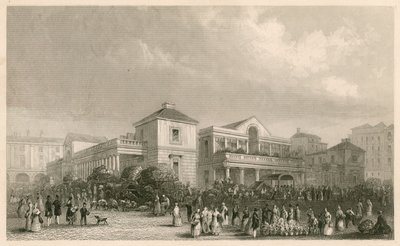 Covent Garden Pazarı, Londra by English School