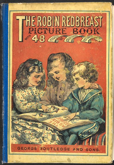 Robin Redbreast Resimli Kitap Kapağı by English School