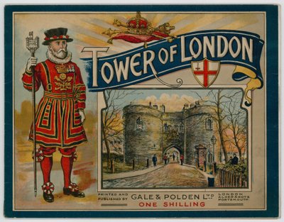 Londra Kulesi rehberinin kapağı by English School