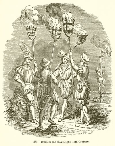 Tepeler ve Yol Işığı, 16. Yüzyıl by English School