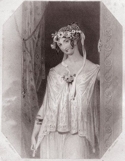 Cressida (Troilus ve Cressida) (Troilus ve Cressida) - içinde - “” Shakespeare Kadın Galerisi, erken Londra sanatçıları tarafından eleştirel ve edebi notlarla zenginleştirilmiş kırk beş ciddi portre koleksiyonu”””” 1838 dolaylarında - “” Galerisi