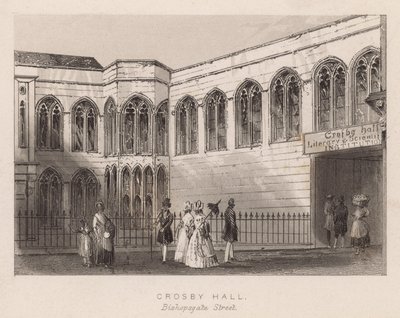 Crosby Hall, Bishopsgate Caddesi, Londra by English School