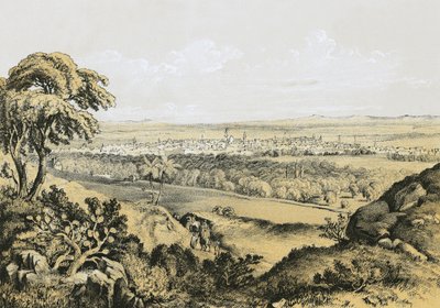 Suleihey tepesinden Şam by English School