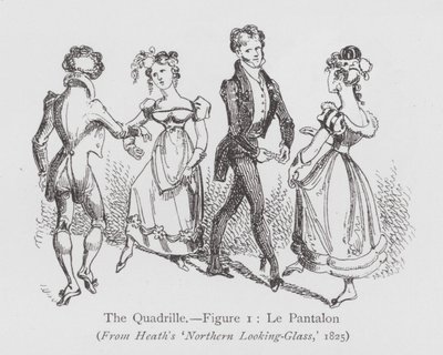 Dans: Quadrille, Şekil 1, Le Pantalon (lito) by English School