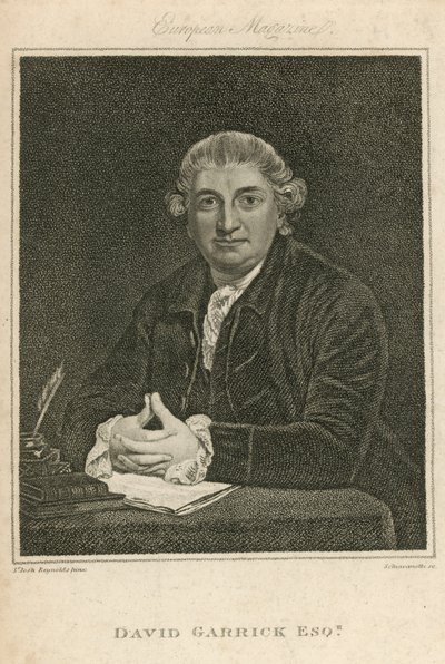 David Garrick, oyuncu by English School