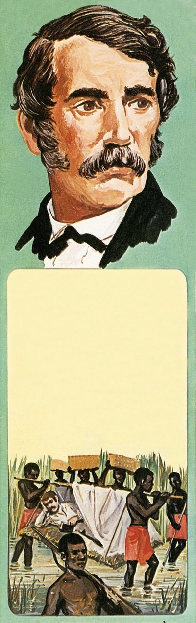 David Livingstone, kaşif by English School
