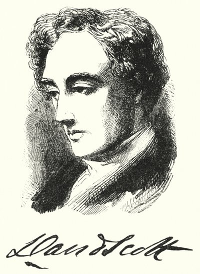David Scott, RSA (gravür) by English School