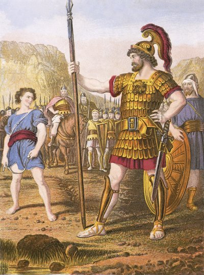 David ve Goliath by English School