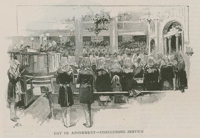 Kefaret Günü, kapanış hizmeti by English School