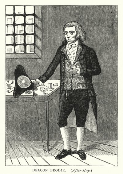 Deacon Brodie (gravür) by English School