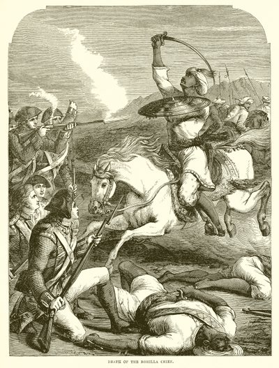 Rohilla Şefinin Ölümü by English School