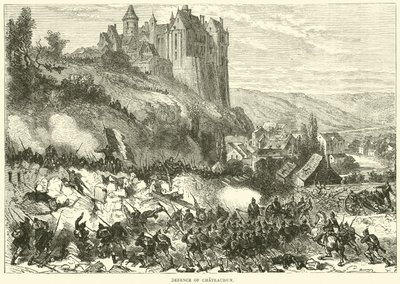 Chateaudun Savunması, Ekim 1870 by English School
