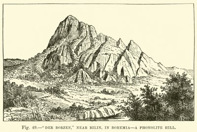 Der Borzen, Bilin yakınlarında, Bohemya
