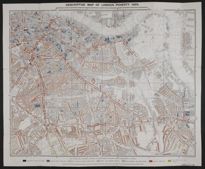 Londra Yoksulluğunun Tanımlayıcı Haritası, Charles Booth by English School