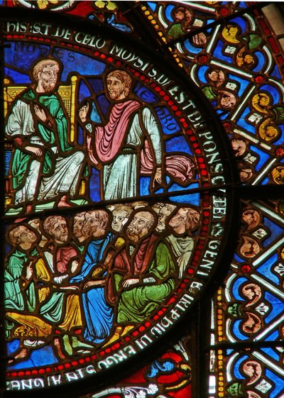 Musa ve İsrailoğullarını tasvir eden Trinity Şapeli