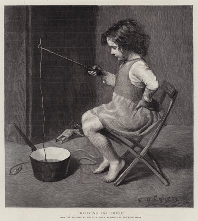 Chubb için Dibbling (gravür) by English School