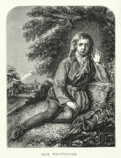 Dick Whittington (gravür) by English School