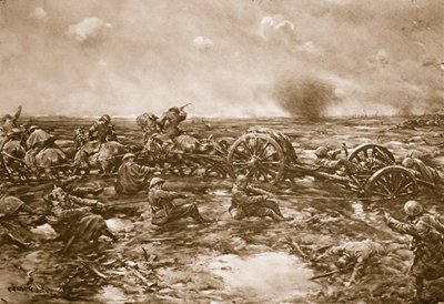 Silah Taşımacılığının Zorlukları, 1914-19 by English School