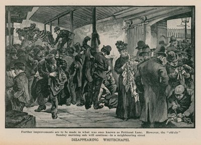 Kaybolan Whitechapel: Bir zamanlar Petticoat Lane olarak bilinen yerde daha fazla iyileştirme yapılacak by English School