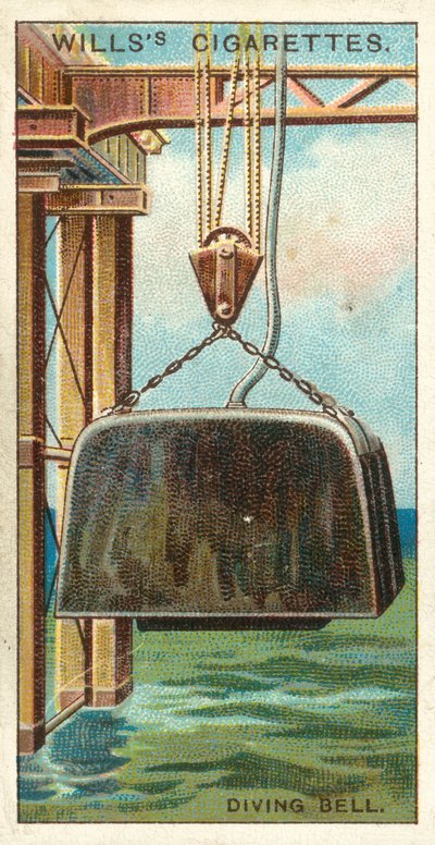 Dalış Çanı (kromolitho) by English School