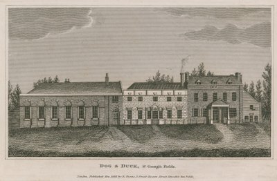 Köpek ve Ördek, St Georges Fields, Lambeth by English School