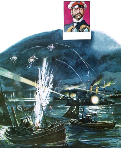 Dogger Bankası, Ekim 1904 by English School