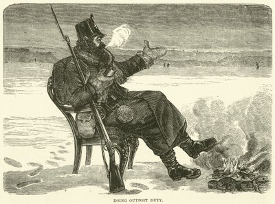 Karakol görevi yapmak, Aralık 1870 by English School