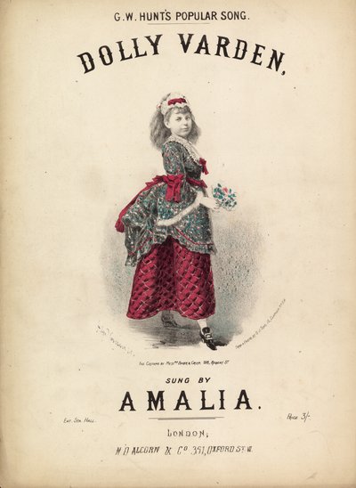 Dolly Varden by English School