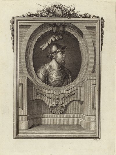 Don Diego De Almagro by English School