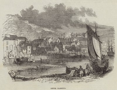 Dover Limanı (gravür) by English School