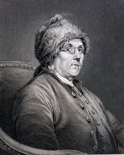Doktor Benjamin Franklin by English School