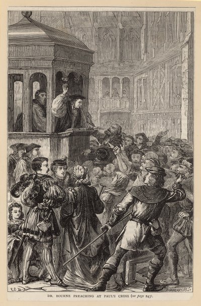 Dr Bourne, St Pauls Cross