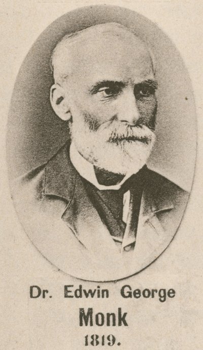 Dr Edwin George Monk (gravür) by English School