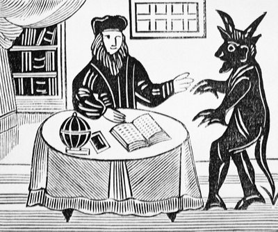 Dr. Faustus in Counsel with the Devil, Christopher Marlowe tarafından yazılan Dr. Faustus